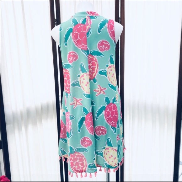 Simply Southern TopSail Turtle Tassel Dress - Picture 3 of 12